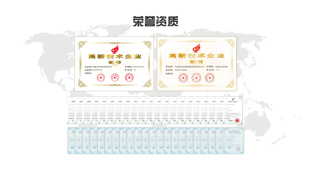 荣誉资质